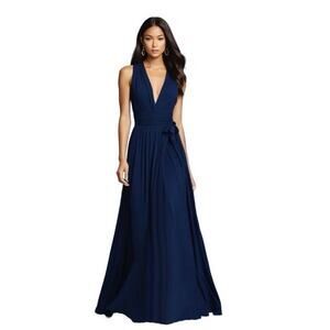 Sugar Bits Navy Maxi Convertible Dress - Average Fits Size 0-14